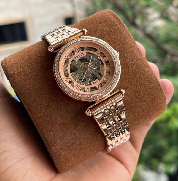 Fossil Premium Luxury Automatic Watch For Her-RCWT2001