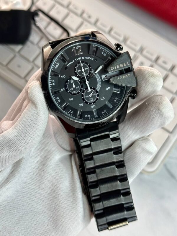 Diesel 10 BAR WATCH Beautiful Black Only the Brave Dial-RCWT2059 - Image 5