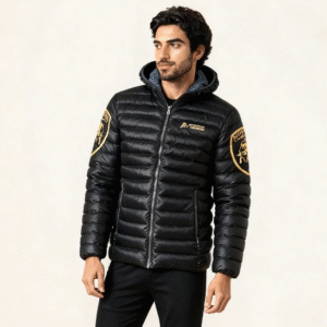 Premium Black Puffer Jacket