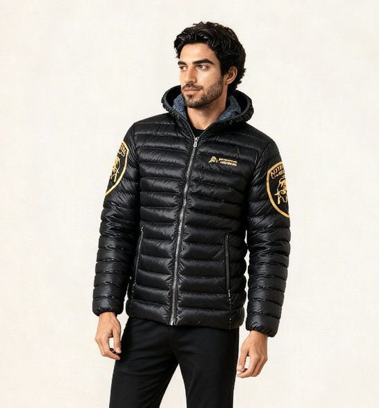 Premium Black Puffer Jacket