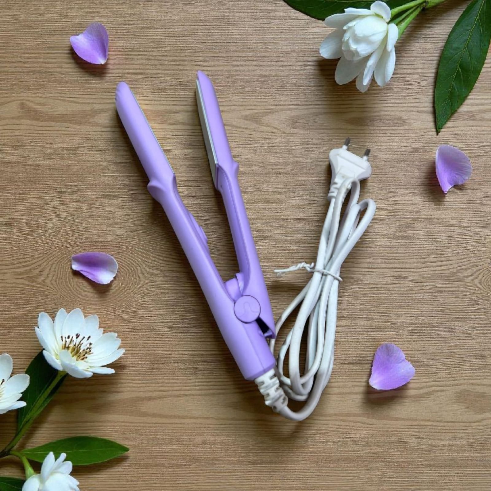 Mini Travel Hair Straightener – Purple - Image 6