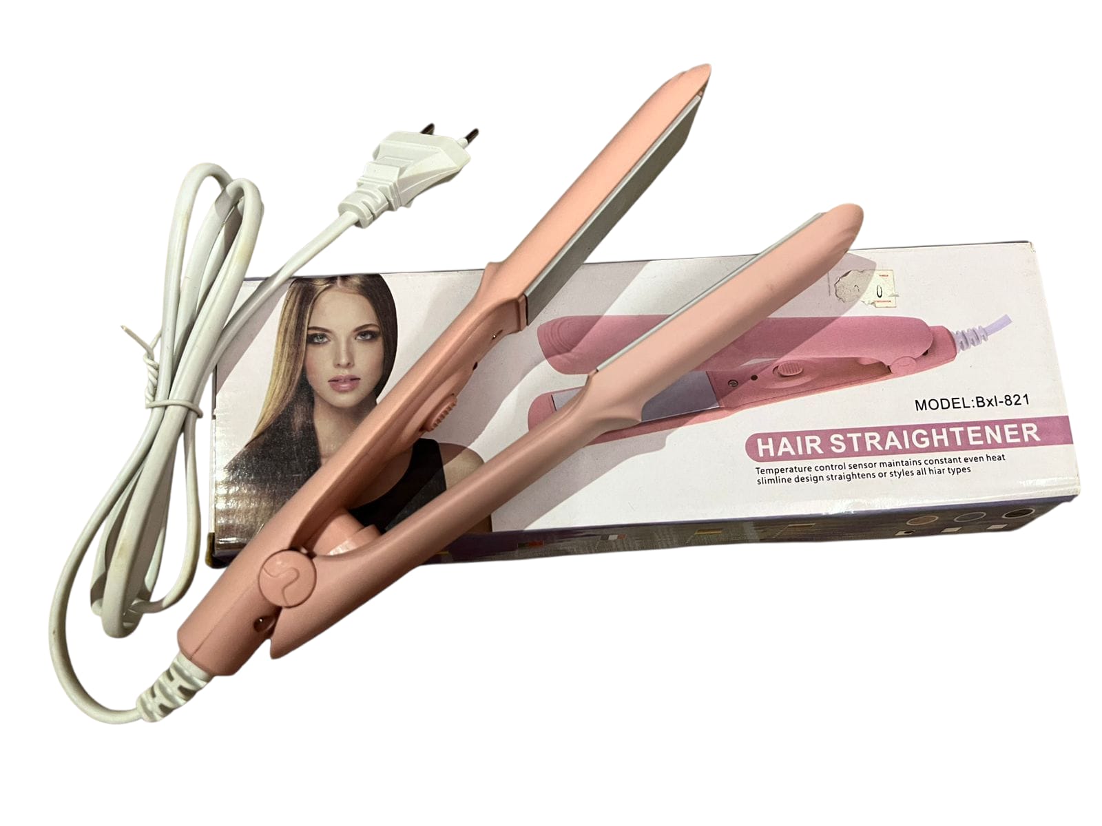 Mini Travel Hair Straightener – Pink - Image 2
