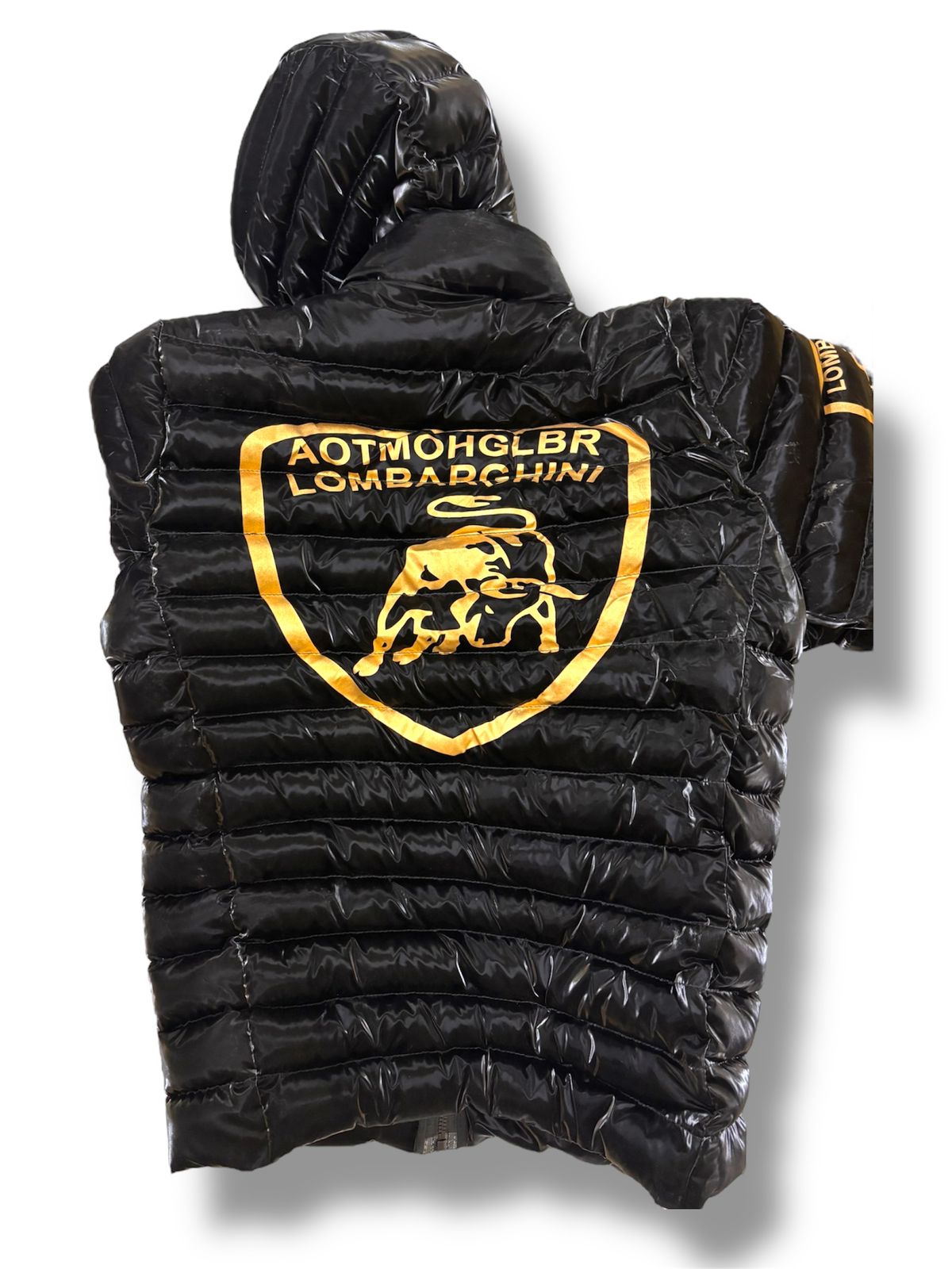 Premium Black Puffer Jacket - Image 4